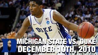 Duke's Kyrie Irving Pours In 31 Vs. Draymond Green & Michigan State | ACC Basketball Classic