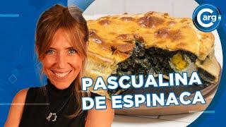 RECETA DE PASCUALINA DE ESPINACA