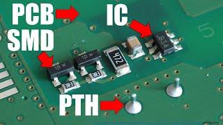 English Circuit Acronyms: PCB, IC, PTH, SMD, SMT