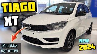 Tata Tiago XT 2024 Model Review  Tata Tiago Best Value For Money Model  Vahan Official