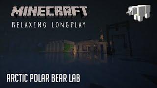 Arctic Polar Bear Lab | Minecraft Peaceful No Commentary Longplay [Night Only]