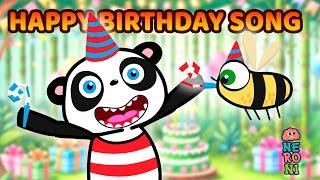 Happy Birthday Song | Goofy Panda & Beebee | Sing along | Neroni Kids