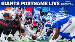 Giants Postgame Live: Giants vs. Buccaneers Week 12 | Postgame Recap & Analysis