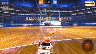 Rocket League Basketball 2v2s Winning With 10 Points Is Crazy !