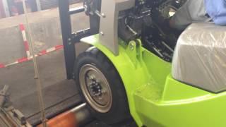 SNSC Forklift Tires Testing Video From Mariah