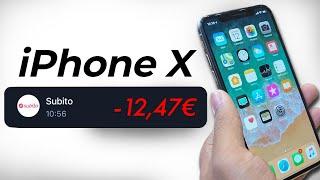 COMPRO un IPHONE X a 10 EURO, vero AFFARE o TRUFFA?