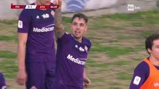 Fiorentina - Atalanta gol di Lirola 15-1-2020