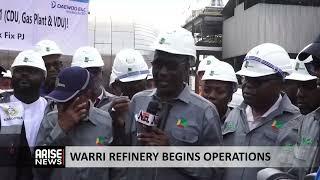 WARRI REFINERY BEGINS OPERATIONS