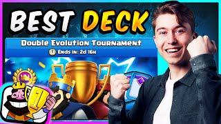 BEST DOUBLE EVOLUTION TOURNAMENT DECKS! — Clash Royale