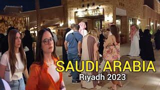 Riyadh Downtown Night Life In October 2023 | Wonderful Street Life Of Saudi Arabia