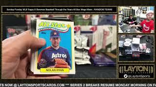 Sunday Funday MLB Topps & Bowman Baseball Through the Years 40 Box Mega Mixer