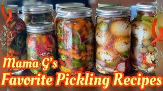 FAVORITE PICKLING RECIPES • MAMA G’S FAMILY FARM