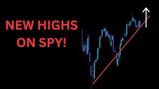 New Highs On SPY!  How Long?  // SP500, SPY QQQ Nasdaq Stock Market Analysis