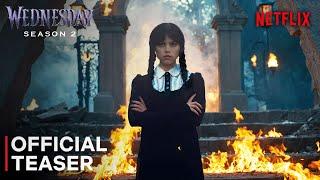 Wednesday Addams: Season 2 | First Trailer | Netflix Series | Jenna Ortega