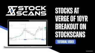 Breakout scan Tutorial | How to make watchlist stocks | STOCKSCANS | SOIC