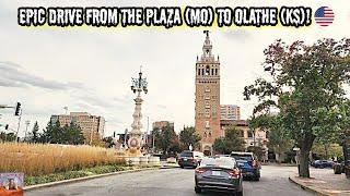 Epic Kansas City Road Trip: Driving from The Plaza (MO) to Olathe (KS)! 