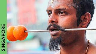 THAIPUSAM in Little India SINGAPORE - Incredible Hindu festival