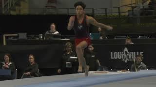 Yul Moldauer - Vault - 2023 Winter Cup - Senior Men Day 1