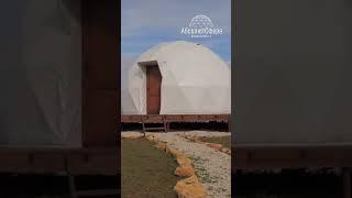 Геокупол в Дагестане / Глэмпинг в Махачкале / Сферический шатер