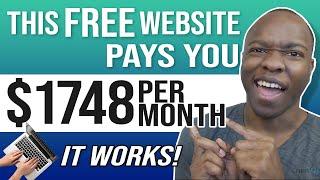 Get PAID $1748+ Per Month As A Broke Beginner With THIS FREE Website (Make Money Online Easy)