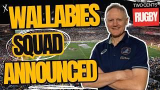 Schmidt's First Wallabies Squad - No Overseas Players - July Rugby Tests 2024