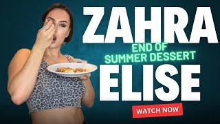 Baking with Z: End Of Summer Dessert | Zahra Elise