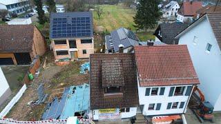 EINSTURZGEFAHR! In Hohenwettersbach steht ein Haus am Abgrund