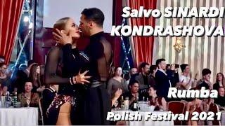 Salvo Sinardi & Alexandra Kondrashova | Polish Dance Festival 2021 | Rumba | WDC Amateur Latin