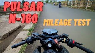 Pulsar n 160 On road & off road mileage test || Awesome Result