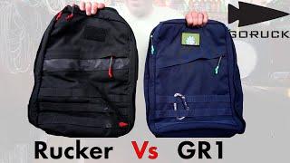 Lets Talk About the GORUCK Rucker Vs the GR1