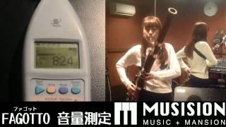 Fagotto/Basson 《ファゴット/バスーン》音量測定動画