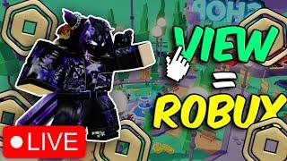 LIVE! PLS DONATE ROBLOX DONATING TO ALL VIEWERS!