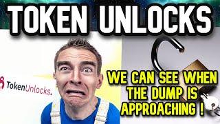 Token Unlocks ! Now we can see when the DUMP is approaching !