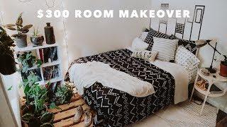 ULTIMATE ROOM MAKEOVER (Under $300) + Room Tour & DIY Projects // Lone Fox