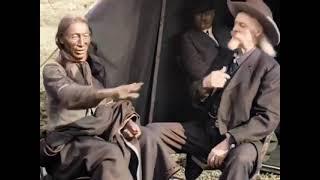 Oldest Native Indian Footage - Oglala Lakota Chief Iron Tail and William F  Cody - Buffalo Bill