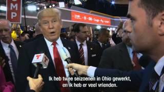 Trump spreekt met RTL Nieuws over Europese moslims