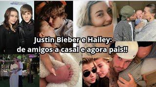 Justin Bieber e Hailey - A história do casal e agora papais do momento.