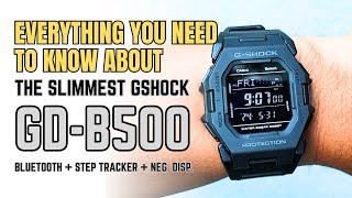 Casio G Shock GDB500 Review: Everything you need to know, pros and cons, step tracker GD-B500