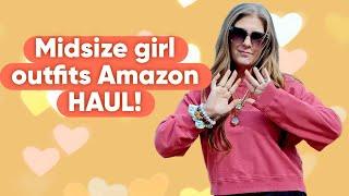 Midsize girl outfits Amazon HAUL!