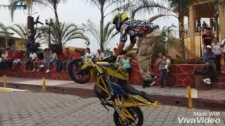 Ángel Mendez en la Feria de Florida Copan