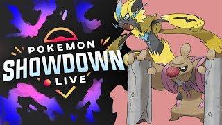 ZERAORA and CONKELDURR DOMINATE OU! Pokémon Sword and Shield Showdown Live!