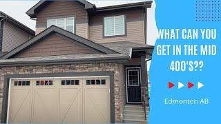 Edmonton home tour mid 400's | How much home can you get in Edmonton AB for the mid 400's?
