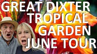 Tropical Gardens UK  Exotic Garden  - Great Dixter, Tour and Review