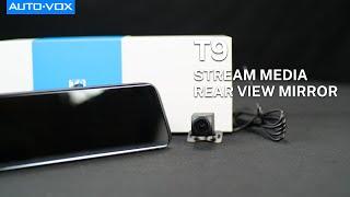 AUTO-VOX T9 Stream media rear view mirror