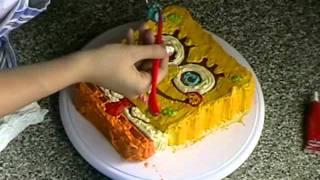 spongebob cake