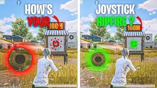 How To Improve Hipfire Stability & Accuracy In Bgmi Hipfire Guide With Joystick SizeHipfire Guide