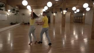Intermediate Salsa Tutorial Video | Intermediate Combination by Loga Dance School (3 August 2022)
