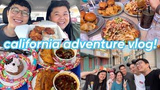 full day at california adventure from open til close! (food , rides & vibes )