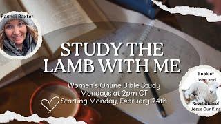 Invitation to Join a Women's Online Bible Study starting soon!