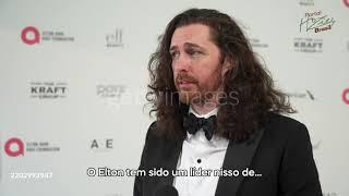 Entrevista de Hozier na Festa de Exibição do Oscar da Elton John AIDS Foundation [LEGENDADO] #hozier